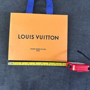 Louis Vuitton Orange Shopping Bag